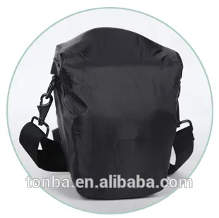 Cute Trendy Waterproof Nylon Sling Camera Bag Case and Digital Bag-Black