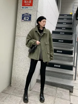 Nine-point skinny pencil pants