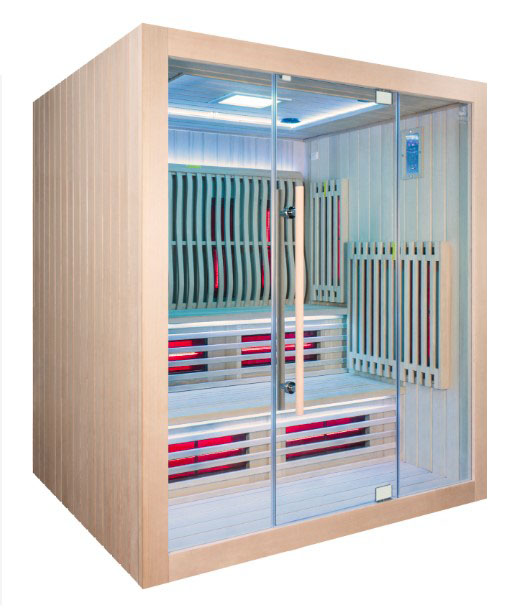 Fashionable indoor sauna room far infrared sauna