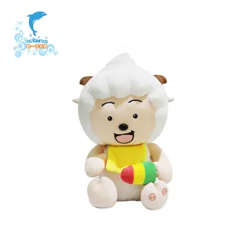 Funny wholesale plush and soft toy doll lazy sheep
