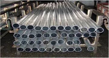 Aluminum pipe material alloy