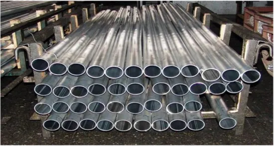 Aluminum pipe material alloy
