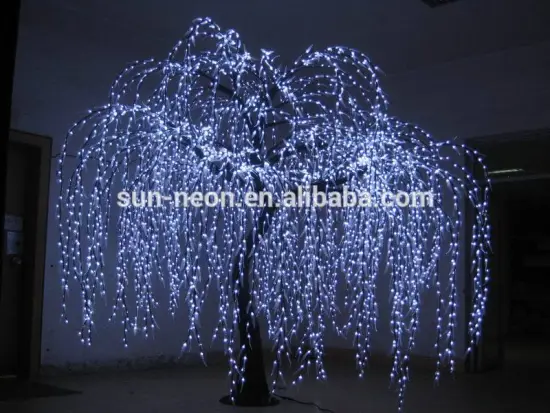 Xmas Decorations LED Christmas Tree Light Led Lighted Williow Tree