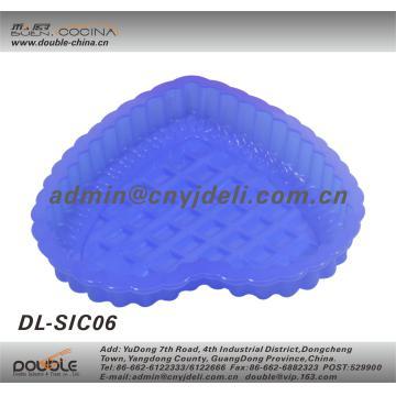 flexible silicone cake mould