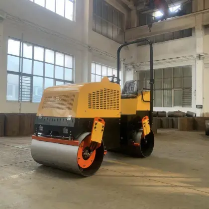 Road roller single drum roller