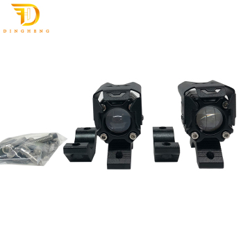 12-80V Motorcycle LED Headlight 2800LM Hi/Lo Beam Motorbike Driving Spotlights
