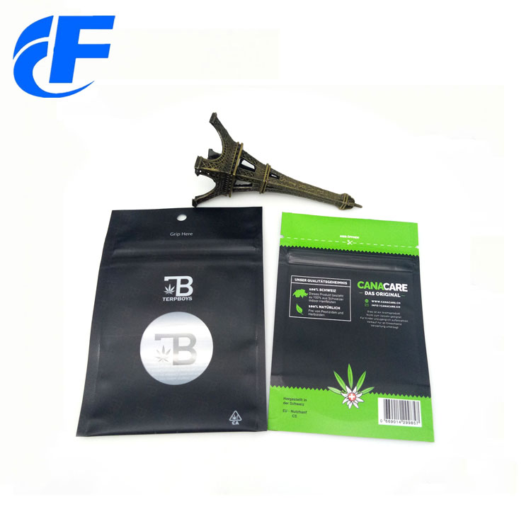 Aangepaste 1g / 3g / 7g kind-geurbestendige zakweed