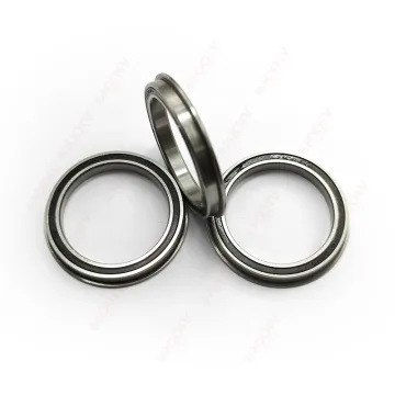 F61801-2RS & F6801-2RS HXHV Flange Sealed Deep Groove Ball Bearings 12x21x5mm