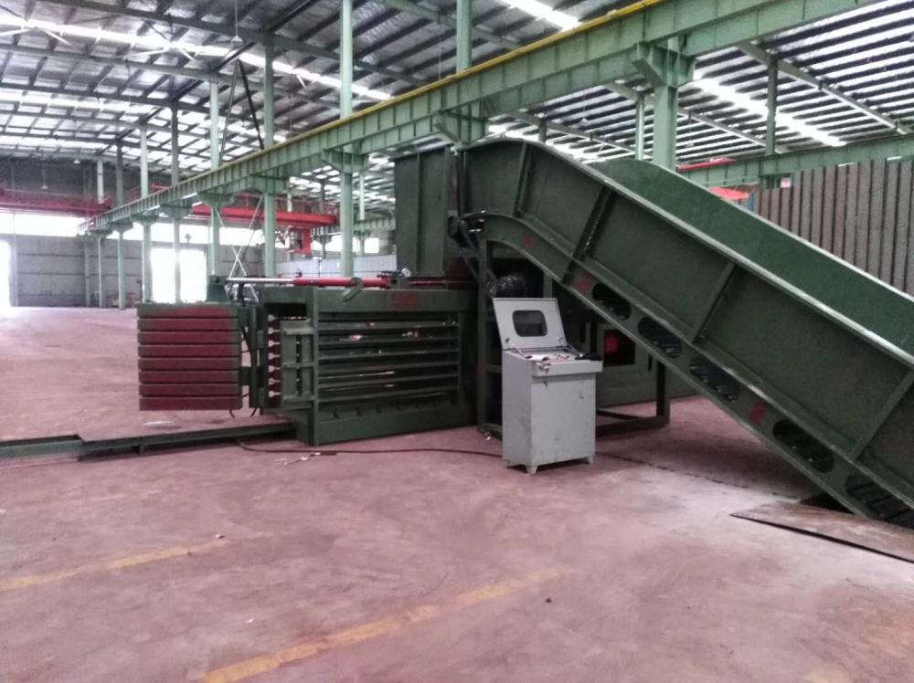 Manuell belting Pet Bottle Plastic Film halm Baler