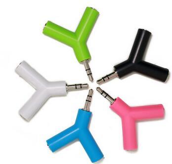 Cabletolink HEADPHONE SPLITTERS 3.5MM JACK NOVELTY GIFT AUDIO PLUG STEREO PHONE MP3