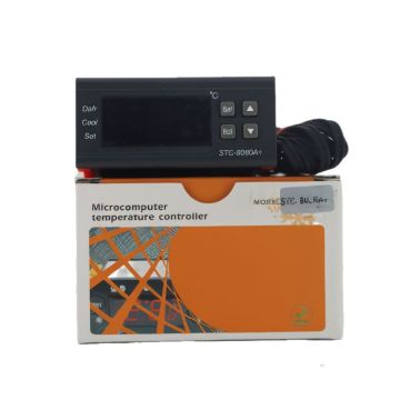 Glosok 220VAC 50/60Hz Pengawal suhu beku STC-8080A+