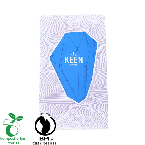 Plastic Zip Lock Block Bottom Eco Bag