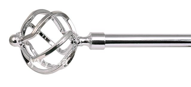 Metal curtain pole, curtain rod, curtain tube