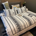 Wholesale Beatiful cotton printed bed sheet sets queen