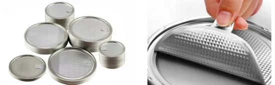 Machinery of peel off lid for milk powder