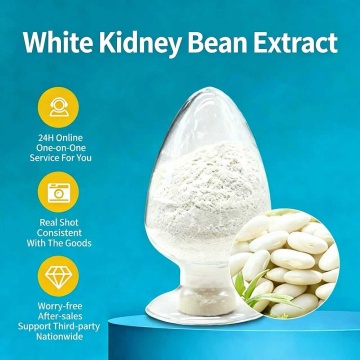 O extrato de feijão branco é resistente ao calor 1g