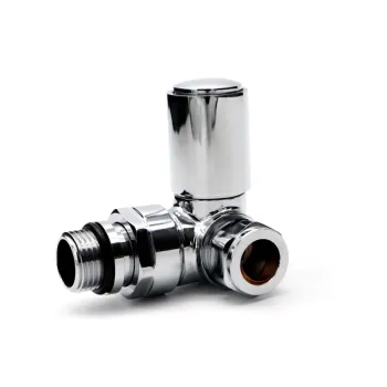 Thermostatic Radiator Valve 1/2 inch  temperature controller central heating system for  water angle brass radiator