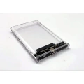 Slide-out portable hard drive case