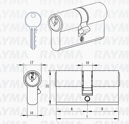 dimple key cylinder