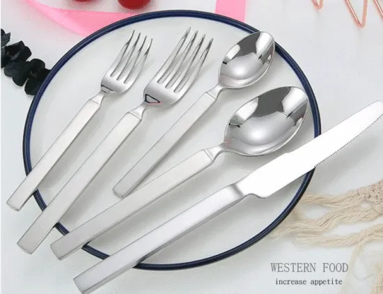 304 Stainless Steel Knife Fork Spoon Tablewares