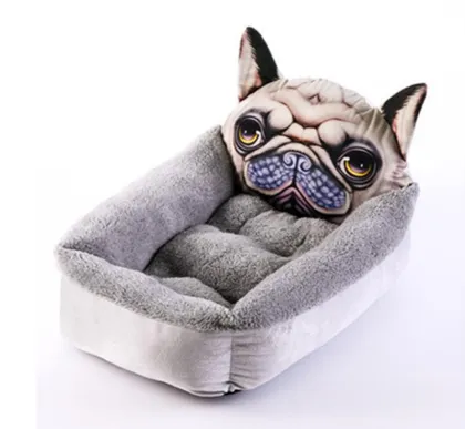 cartoon warm cat litter mattress pet nest