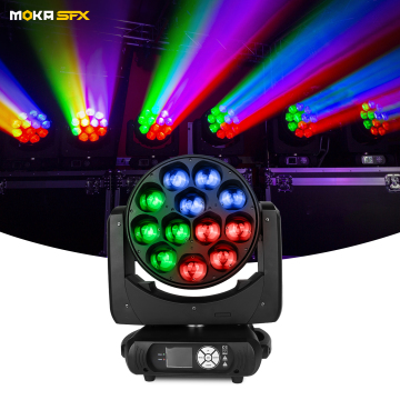 MOKA SFX EPL 12*40W LED Zoom Moving Head Wash Light with Pixel Control