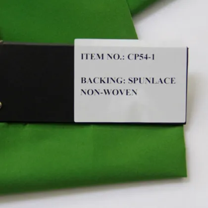 Green Flocking fabric