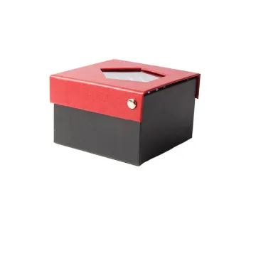 Square gift box for tie