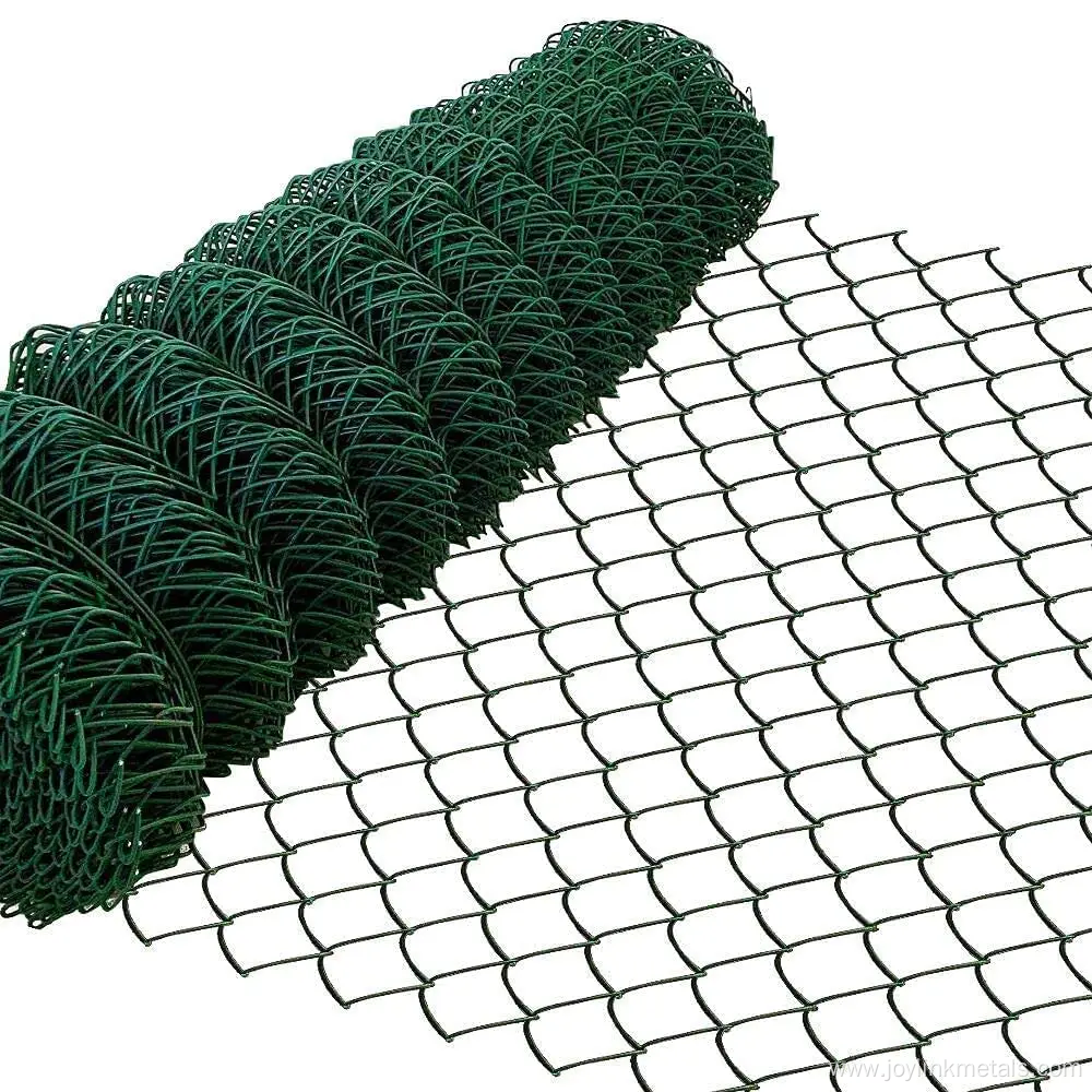Hot Dipped Galvanized Chain Link Fence Cyclone Mesh
