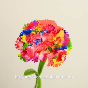 Factory direct wholesale home interior decoration silk artificial carnation flowers