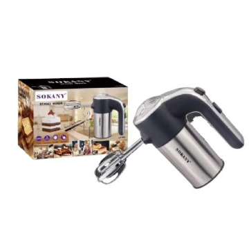 SK-952 Stainless Steel 5-Speed Hand Mixer - Premium Brand Electric Kitchen Appliance