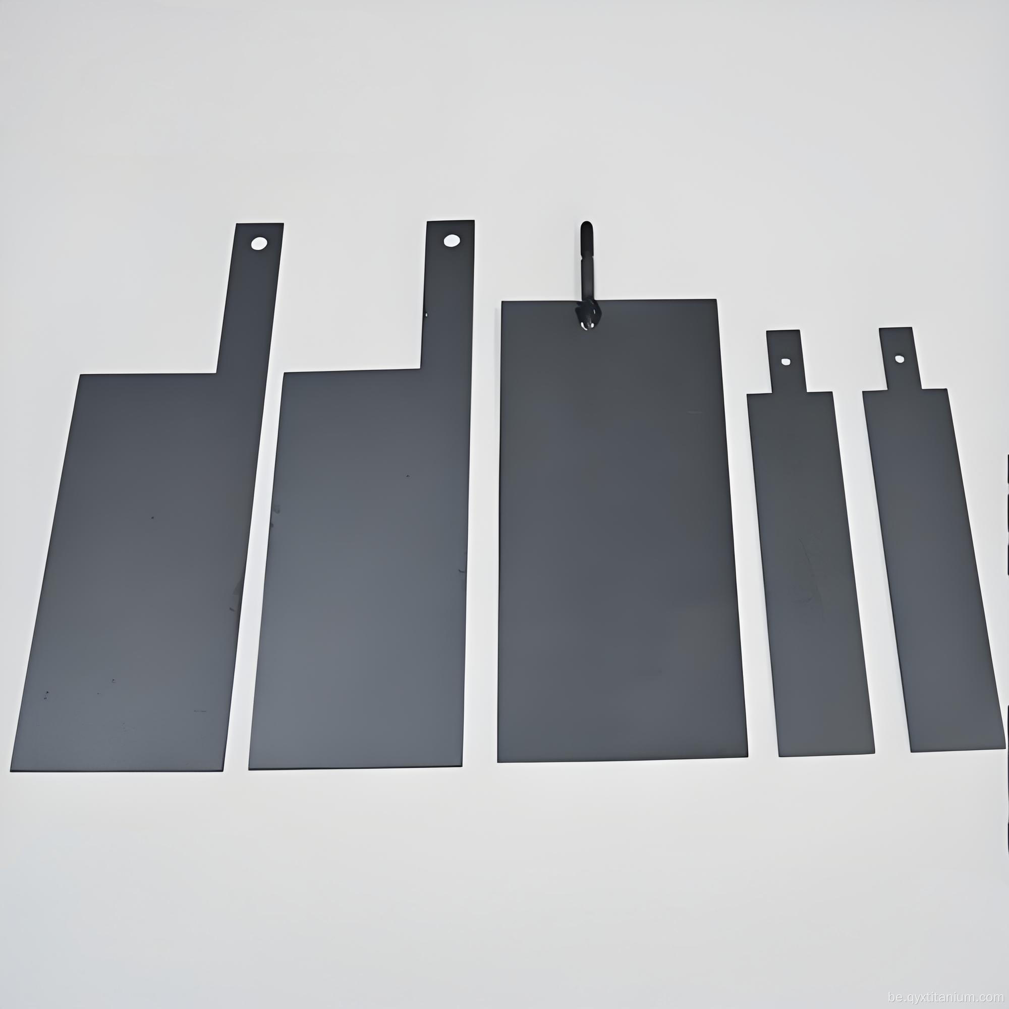 Гарачая продаж Ruthenium iridium titanium anode Plate