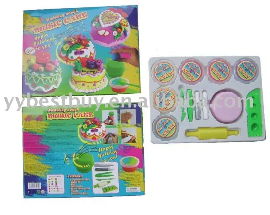 super light bouncing modeling clay toy set