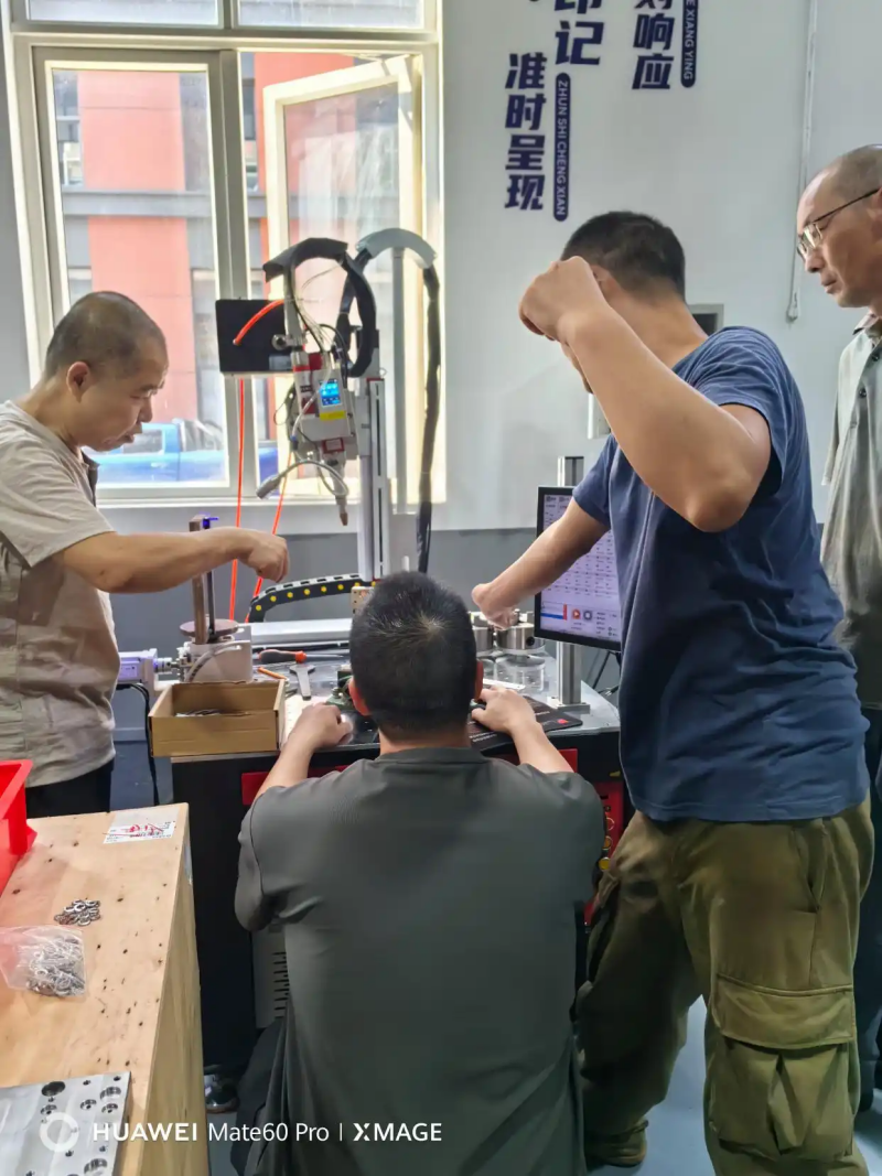 on-site real-machine testing