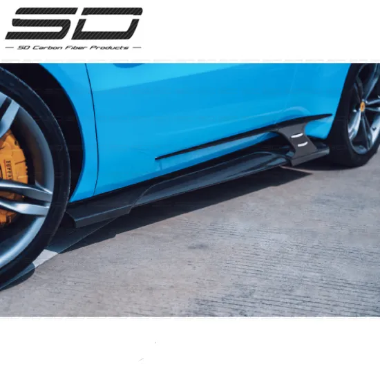 BatFury Aero Style Dry Carbon Fiber Side Skirt for Ferrari 296 GTB