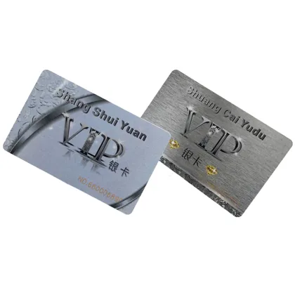 Vip pro card plastic rfid card with chip