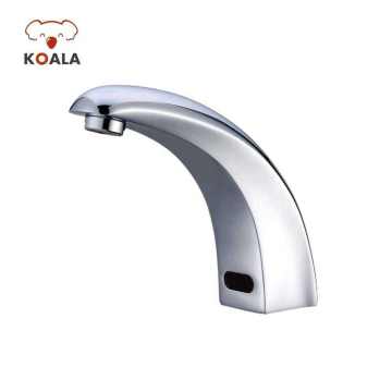 Koala Brass Automatic Water Mixer for Bathroom Deck-Mounted Washbasin