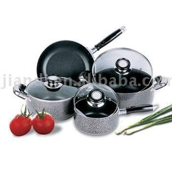 JD-201  aluminum   cookware set