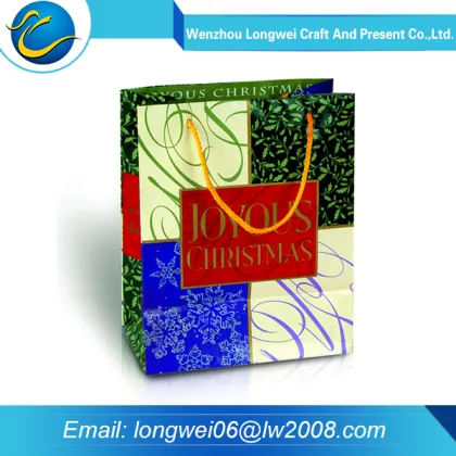 Best Quality Custom paper shopping bag company