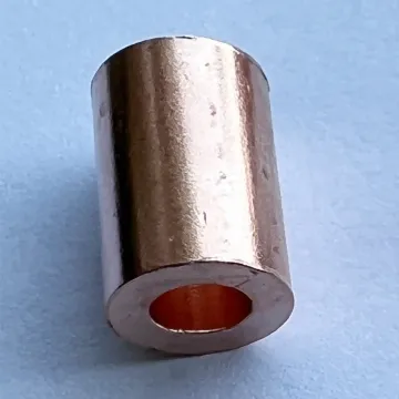 Copper Crimping Wire Rope Stop Loop Sleeves Assortment Kit: 5/16\" Single Barrel Cable Ferrules