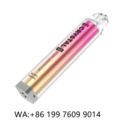 How much nic is in Crystal 600puffs vape