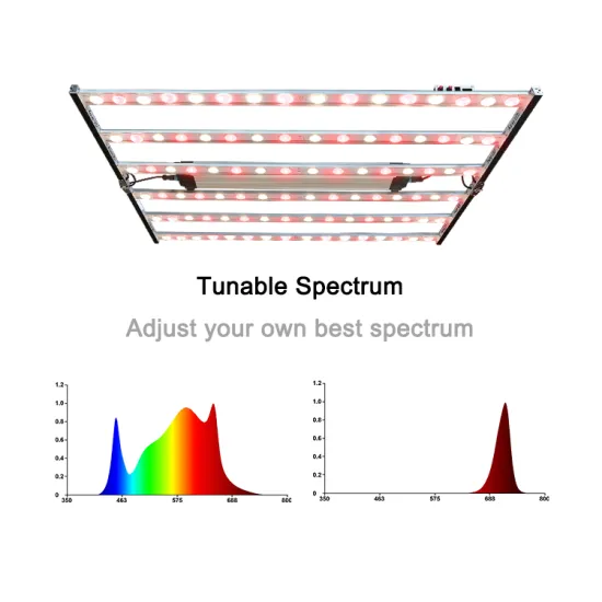 High-Quality Commercial Indoor LED Grow Lights - CE ROHS ETL Certified, High Efficiency Full Spectrum