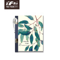 Single Stitch Notebook High quality pattern design scrapbook with pen Factory