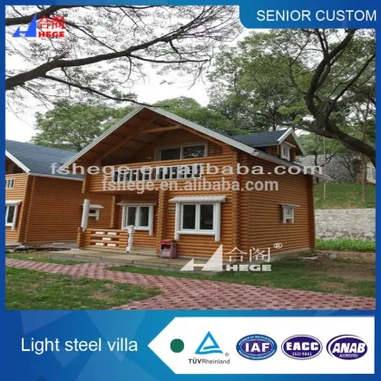 prefabricated wooden house villa wooden house