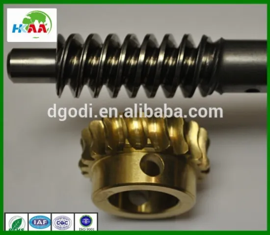 Bronze/Metal worm gear and metal worm Best supplier