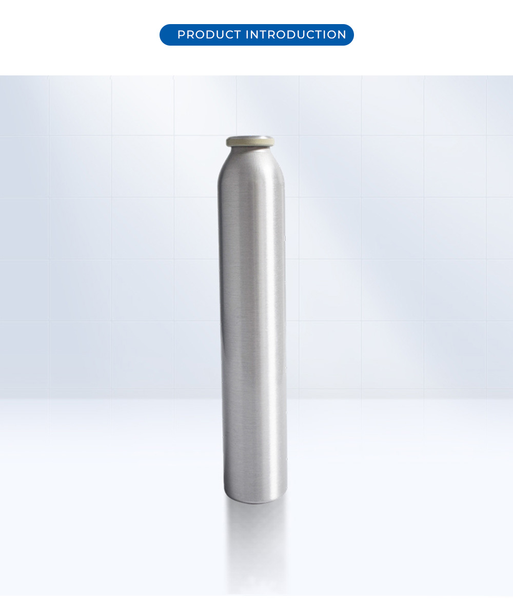 Empty Aluminum Aerosol Can Container X