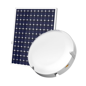 Super Bright Solar Ceiling Light - High Quality Indoor/Outdoor Lamp with Aluminum Housing