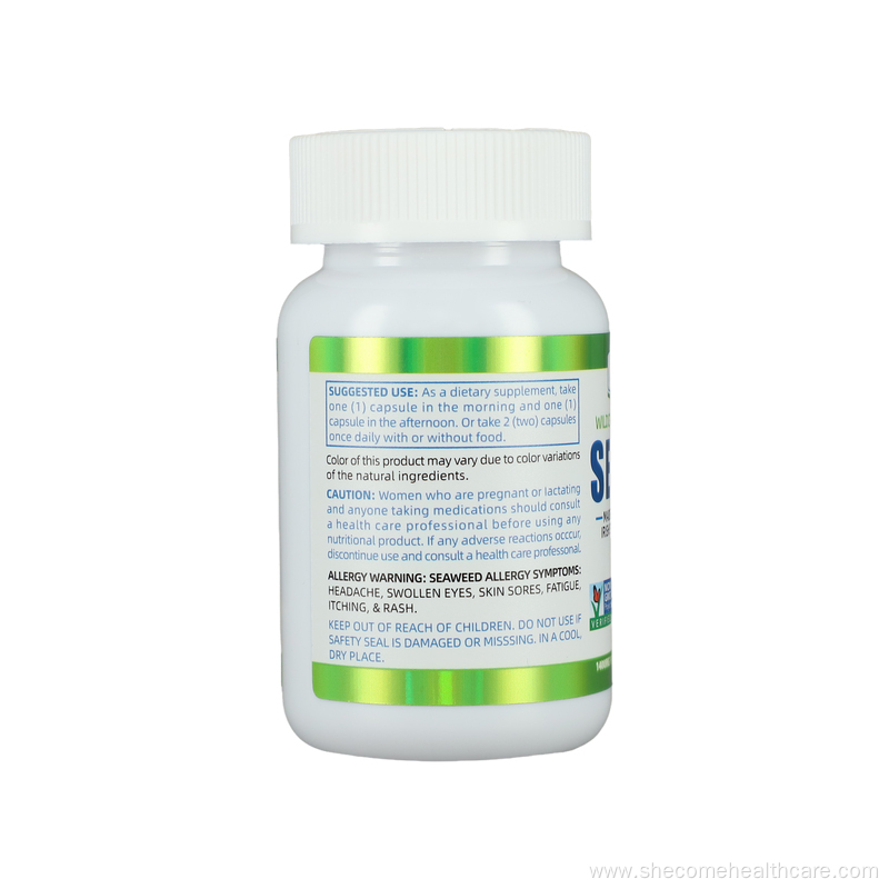 Organic Sea Moss capsules Energy Sea Moss capsules