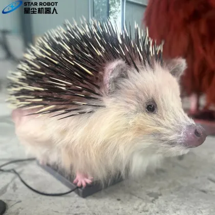 Animatronic Hedgehog Life Size Model