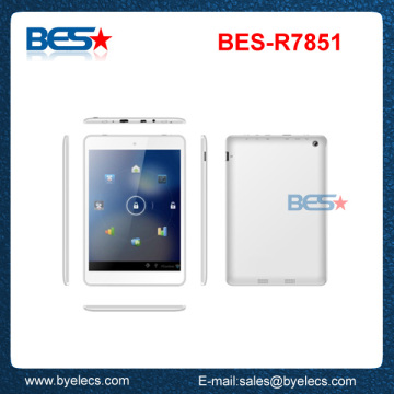 Hot selling dual core android 7.85inch tablet pc